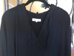 * LOFT Lou & Grey Soft Lightweight Hoodie Top * Black - Ladies' size L