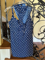* Maternity Swimsuit - Tankini Top/Bottoms - size Large *