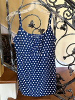 * Maternity Swimsuit - Tankini Top/Bottoms - size Large *