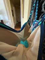 * Maternity Swimsuit - Top sz L, bottoms sz M *