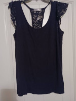 Nice black lace tank top