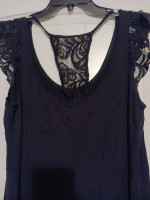 Nice black lace tank top