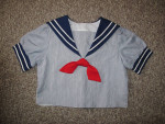 NEW Girls Sailor Top and Skirt (Size 2)