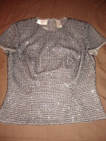 ⭐ Oleg Cassini Silk Top⭐