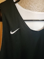 NIKE Reversible Mesh Black White Basketball Tank Top USED Womens XL Size