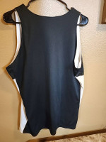 NIKE Reversible Mesh Black White Basketball Tank Top USED Womens XL Size