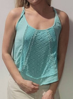 Cute Womans XS Rue 21 Spaghetti Strap Top