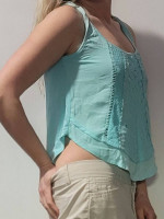 Cute Womans XS Rue 21 Spaghetti Strap Top