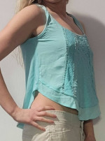 Cute Womans XS Rue 21 Spaghetti Strap Top