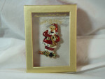 Christopher Radko presents Shiny Brite Christmas Brooch pin.