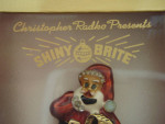 Christopher Radko presents Shiny Brite Christmas Brooch pin.