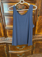 Lilly Pulitzer Kristen Top NWT XL Blue