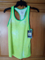 Nike Neon Yellow Tank Top - New