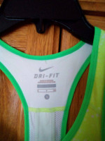 Nike Neon Yellow Tank Top - New