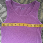 LOT Girls Size Medium M 7/8 7 8 Sweater Tank Top Set Purple Cream Circ