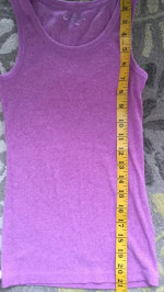 LOT Girls Size Medium M 7/8 7 8 Sweater Tank Top Set Purple Cream Circ