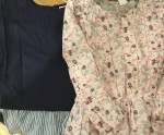 LOT GAP KIDS Girl Floral & Blue Top Sweater Shirt Large 10 12