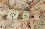 LOT GAP KIDS Girl Floral & Blue Top Sweater Shirt Large 10 12