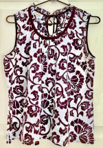 Talbots Sleeveless P/L Top