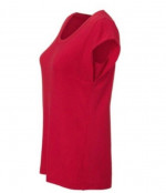 Cabi Size Small Top #5560 Red Blaze Tee Solid Cap Sleeve