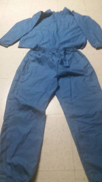 Lint Free Paint Booth Clothing- Top/Bottom Washable