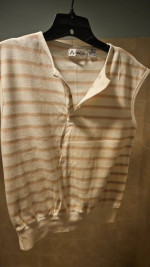 VINTAGE ALISON CRAIG SLEEVELESS TOP PRE-OWNED SIZE MED