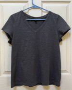 Talbots V-Neck Tee Top P/M