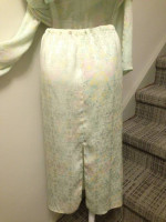 Vintage 1970s Slinky Skirt & Top Set