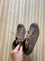 Sperry Top Sider leather heels