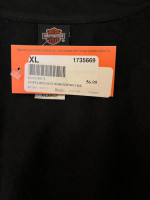 New Gail's Harley Davidson Ladies' Black 2-Piece Top Set