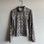Snakeskin Top