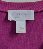 Ann Taylor Loft (M) Tee Top