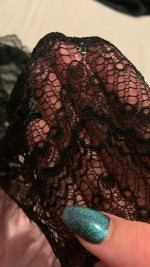 Sexy silk shorts wth lace top