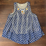 Anthropologie Saffron Swing Tank Top by Moulinette Soeurs - Size Large