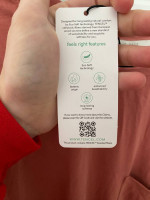 Coral Sleeveless Top with Front Pocket, New with Tags