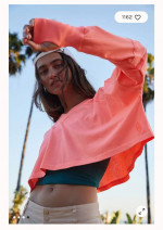 New Free People Cropped top size large