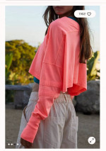 New Free People Cropped top size large