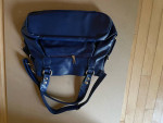 Faux Leather Shoulder Bag Tote Purse Fashion Top Handle Condition New Color, Blu