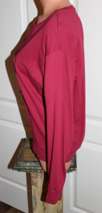 NWT! Ladies SIZE SMALL H&M Red & Black Sugar Skull Casual Top