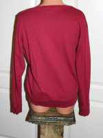 NWT! Ladies SIZE SMALL H&M Red & Black Sugar Skull Casual Top