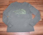 NEW Ladies NORTH FACE Size MED Dusty Sage Green Logo Tee Top