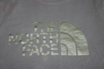 NEW Ladies NORTH FACE Size MED Dusty Sage Green Logo Tee Top