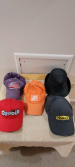 Various Baseball Caps/ 1 Top Hat
