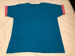 1980's Turquoise and Pink T-Shirt - Like New