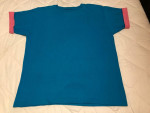 1980's Turquoise and Pink T-Shirt - Like New