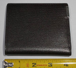 Coach Classic Grain Leather Bifold Billfold Card Wallet Brown