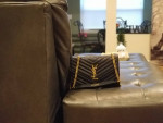 🌟 Rare Find! Yves Saint Laurent (YSL) Paris N Quilted Leather Shoulde