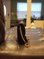 🌟 Rare Find! Yves Saint Laurent (YSL) Paris N Quilted Leather Shoulde