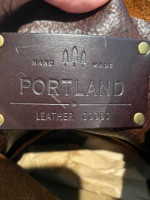 PORTLAND LEATHER CLASSIC TOTE COLDBREW 13" X 11.5" EXCELLENT CONDITION