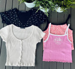 4 Brandy Melville items for $50 Floral/Leopard/Pink/Blue